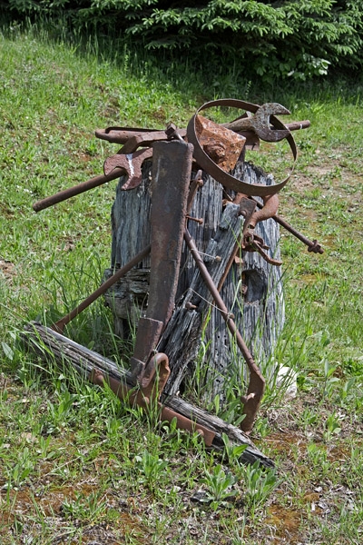Yard Ornamentation - Central Mine, Michigan