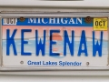Keweenaw License Plate