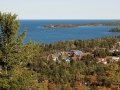 Brockway Mountain Drive overlooking Copper Harbor - Keweenaw County, Michigan