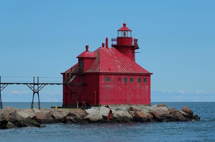 Sturgeon Bay, WI Shipping Canal Entrance Light