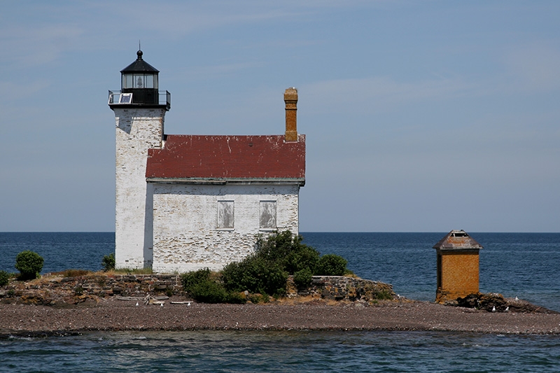 Gull Rock Lighthouse (1867) - Lake Superior