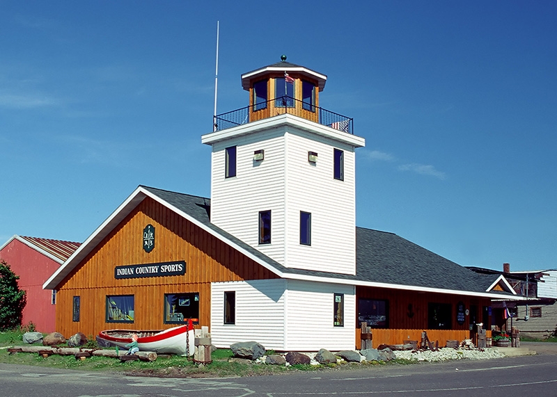 Indian Country Sports Light - L'Anse - Lake Superior