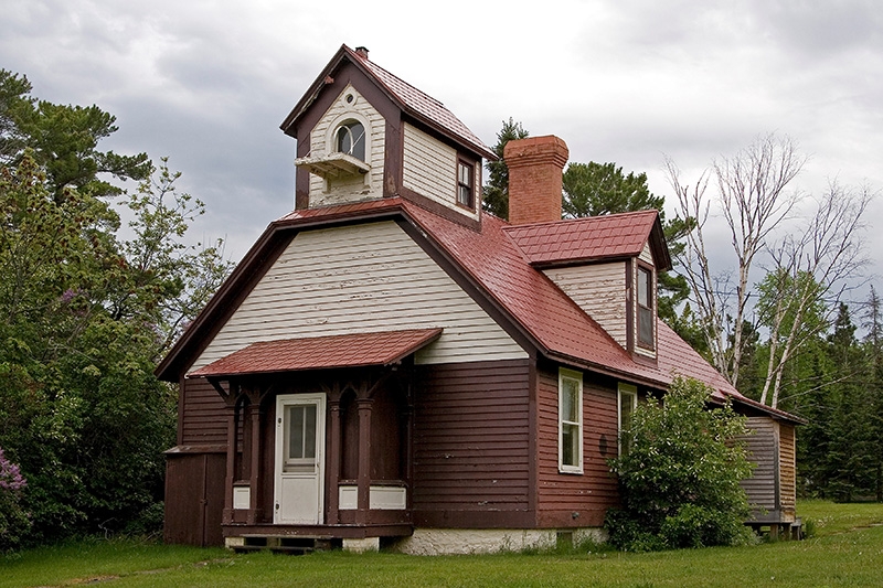 Copper Harbor Rear Range Light - Lake Superior