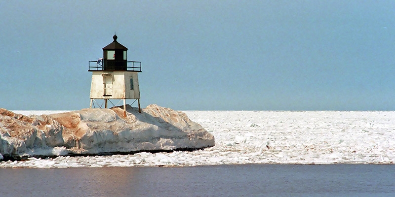Ontonagon Pierhead Light - Lake Superior