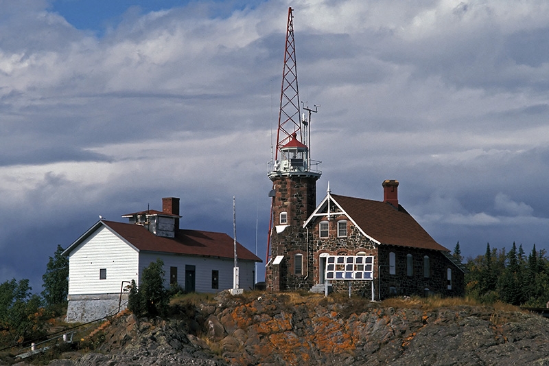Passage Island Light, Isle Royale National Park - Lake Superior