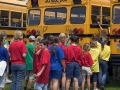 Kids waiting for bus - Stony Hill School, Fredonia, Wisconsin