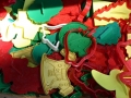 Plastic cookie cutters