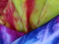 Tie-dyed cloth