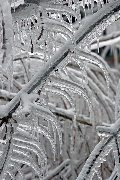 Ice Formations - Port Washington Lakefront, Wisconsin
