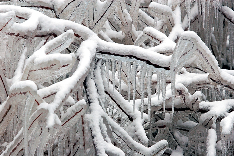 Ice Formations - Port Washington Lakefront, Wisconsin
