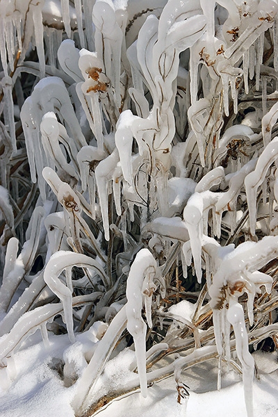 Ice Formations - Port Washington Lakefront, Wisconsin