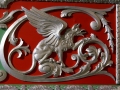 Circus Wagon Wood Carving