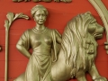 Circus Wagon Wood Carving