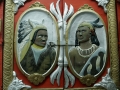 Pawnee Bill Carving Detail