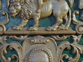Barnum & Bailey and Hutchinson Cage No. 66 - Carving Detail