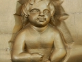 The Old Lady Who Lived in the Shoe - Carving Detail