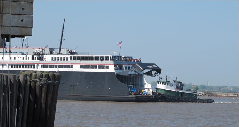 S.S. Badger Lake Michigan Car Ferry 2012
