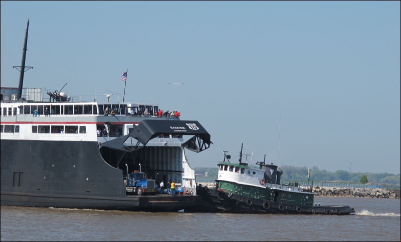 S.S. Badger Lake Michigan Car Ferry 2012