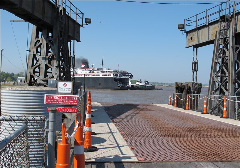 S.S. Badger Lake Michigan Car Ferry 2012