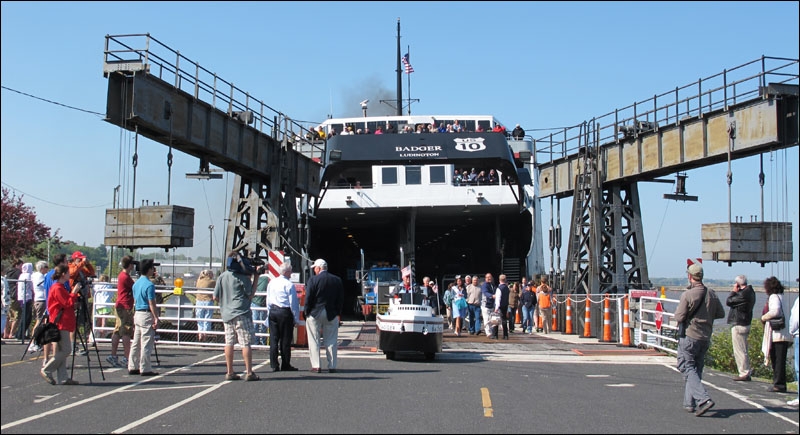 S.S. Badger Lake Michigan Car Ferry 2012
