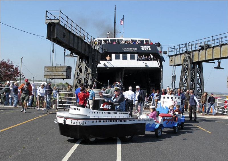 S.S. Badger Lake Michigan Car Ferry 2012