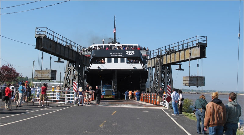 S.S. Badger Lake Michigan Car Ferry 2012