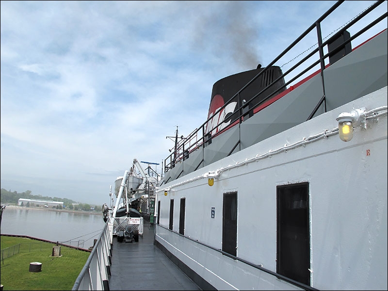 S.S. Badger Lake Michigan Car Ferry 2012
