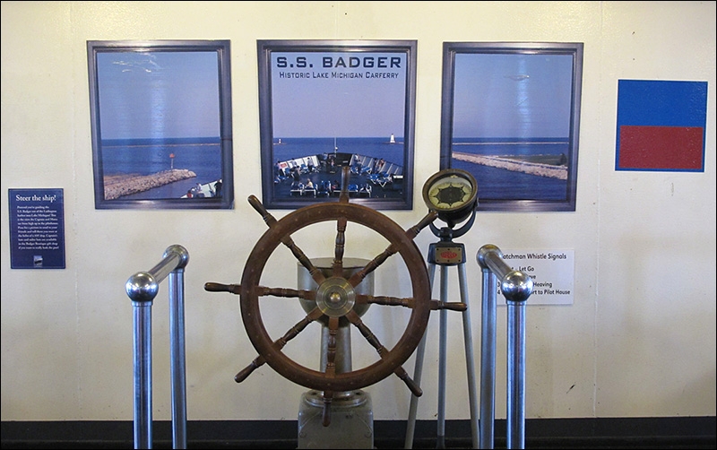 S.S. Badger Lake Michigan Car Ferry 2012