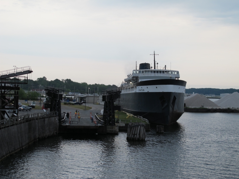 S.S. Badger Lake Michigan Car Ferry 2012
