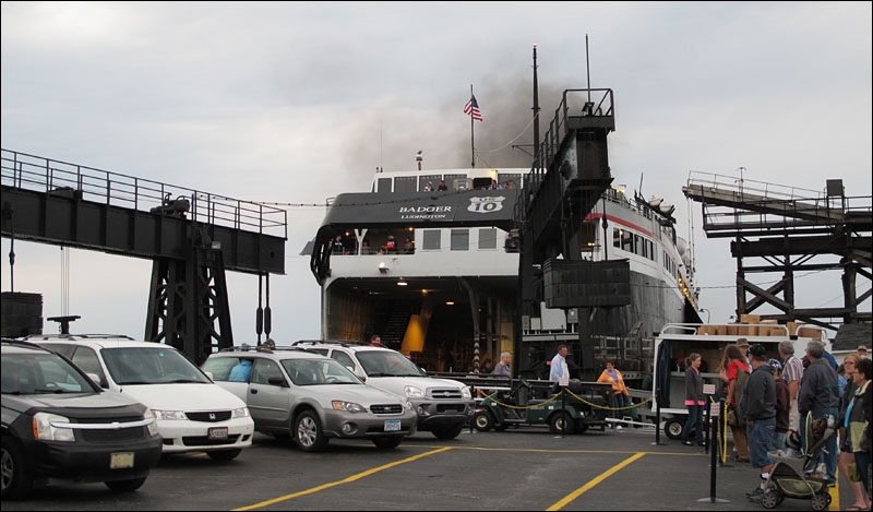 S.S. Badger Lake Michigan Car Ferry 2012