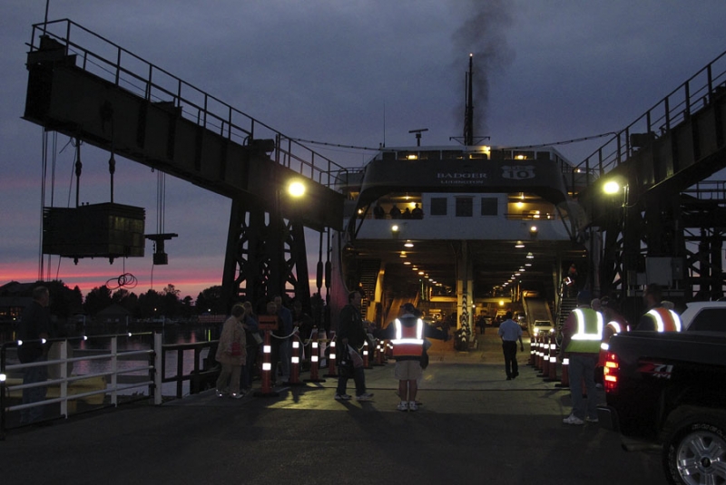 S.S. Badger Lake Michigan Car Ferry 2012