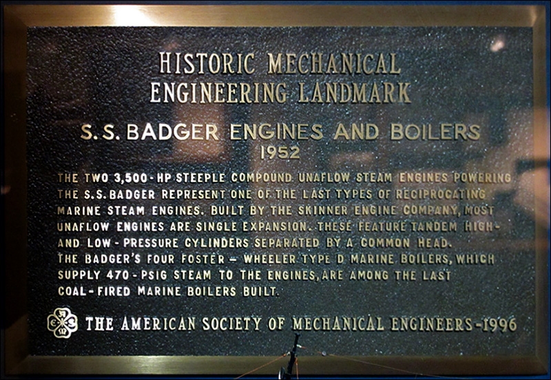 S.S. Badger Lake Michigan Car Ferry 2013