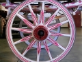 Sunburst Circus Wagon Wheel
