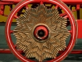 Sunburst Circus Wagon Wheel