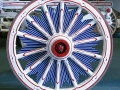 Sunburst Circus Wagon Wheel