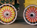 Sunburst Circus Wagon Wheels