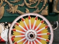 Sunburst Circus Wagon Wheels