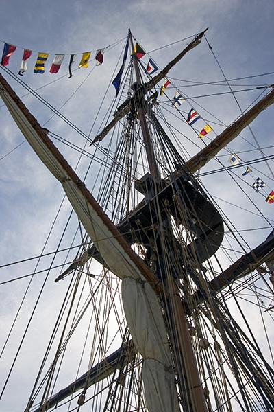 Brig Niagara (Erie, PA) - Main Mast