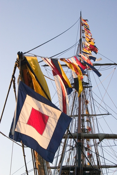 Brig Niagara (Erie, PA) - Flags