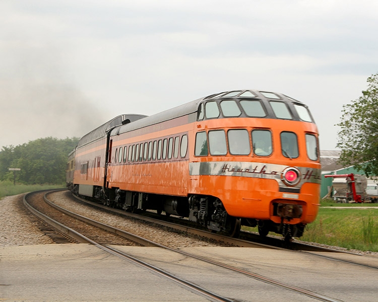 MIlwaukee Road Hiawatha Skytop Lounge