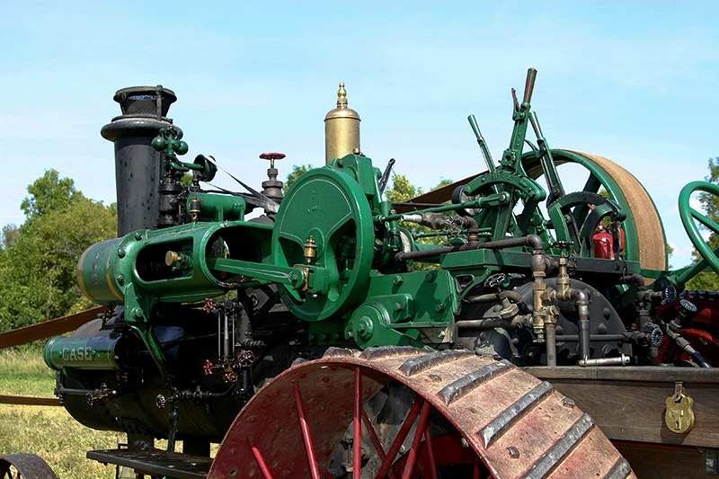 Case Steam Tractor - Richfield, WI Thresheree