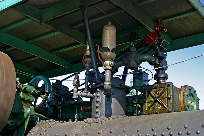 Case Steam Tractor - Bishop Hill, Illinois