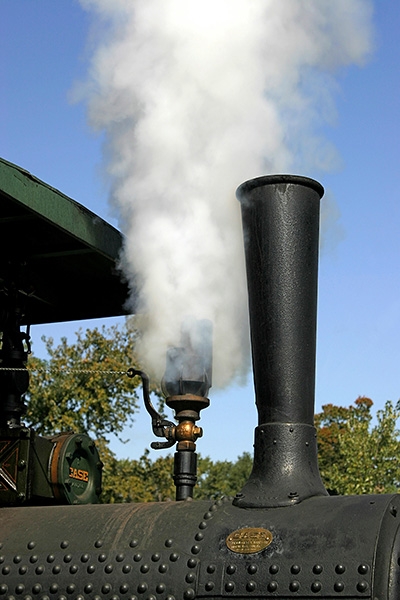 Case Steam Tractor - Bishop Hill, Illinois