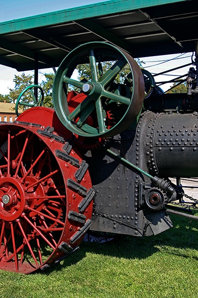 Case Steam Tractor - Bishop Hill, Illinois