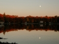 Twin Lake Sunset - Full Moon