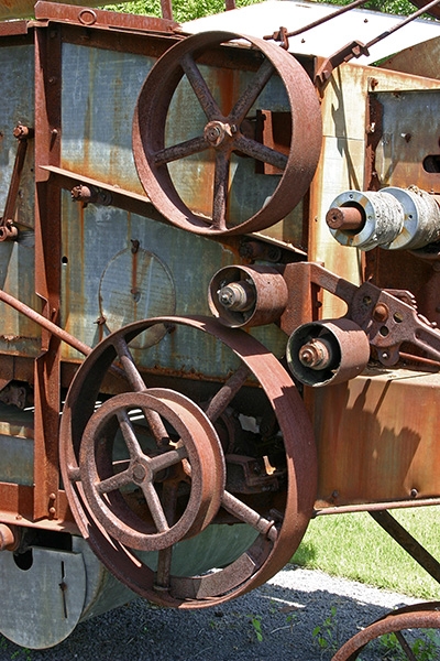 Drive belt pulleys