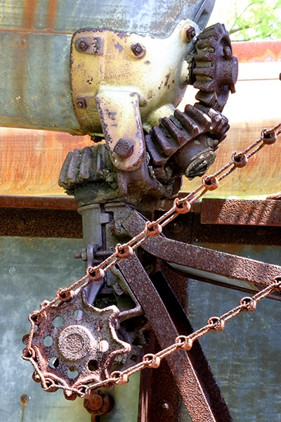 Gears and chain
