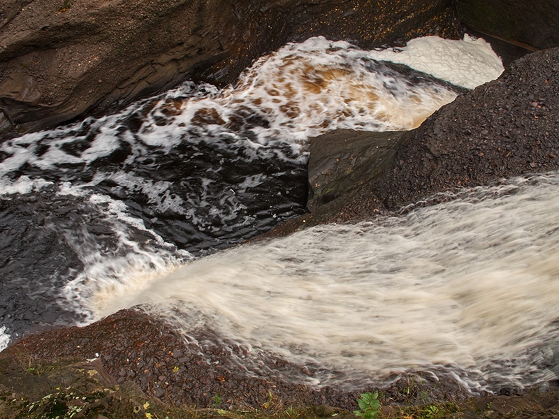 Rainbow Falls - Black River, Michigan