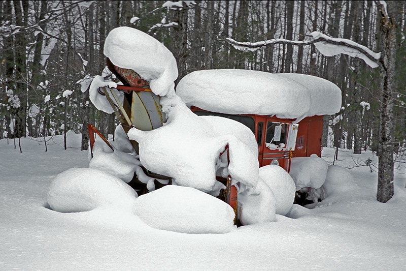 Not Goin' Plowing Today - Toivola, Michigan