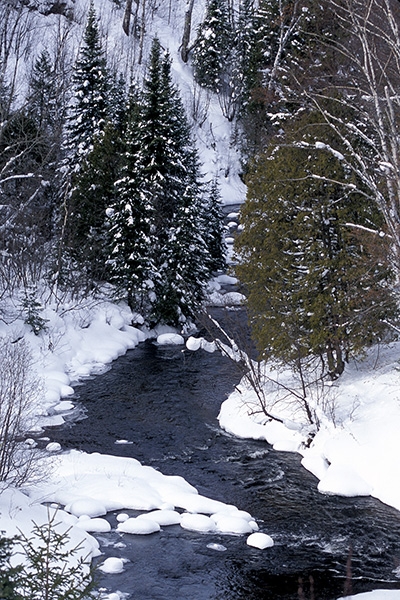 Below Redridge Dam - Houghton County, Michigan